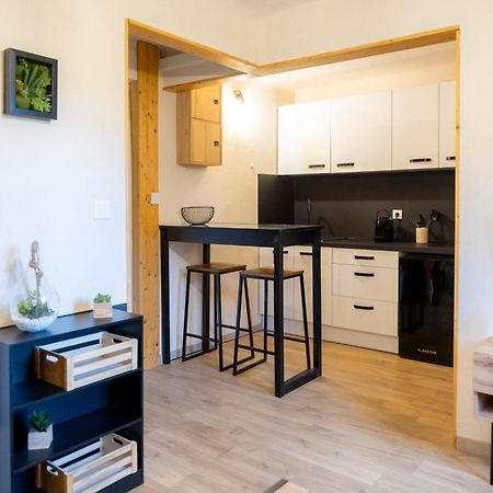 La Galleanne Studio Agreable Et Chaleureux Briançon Eksteriør billede